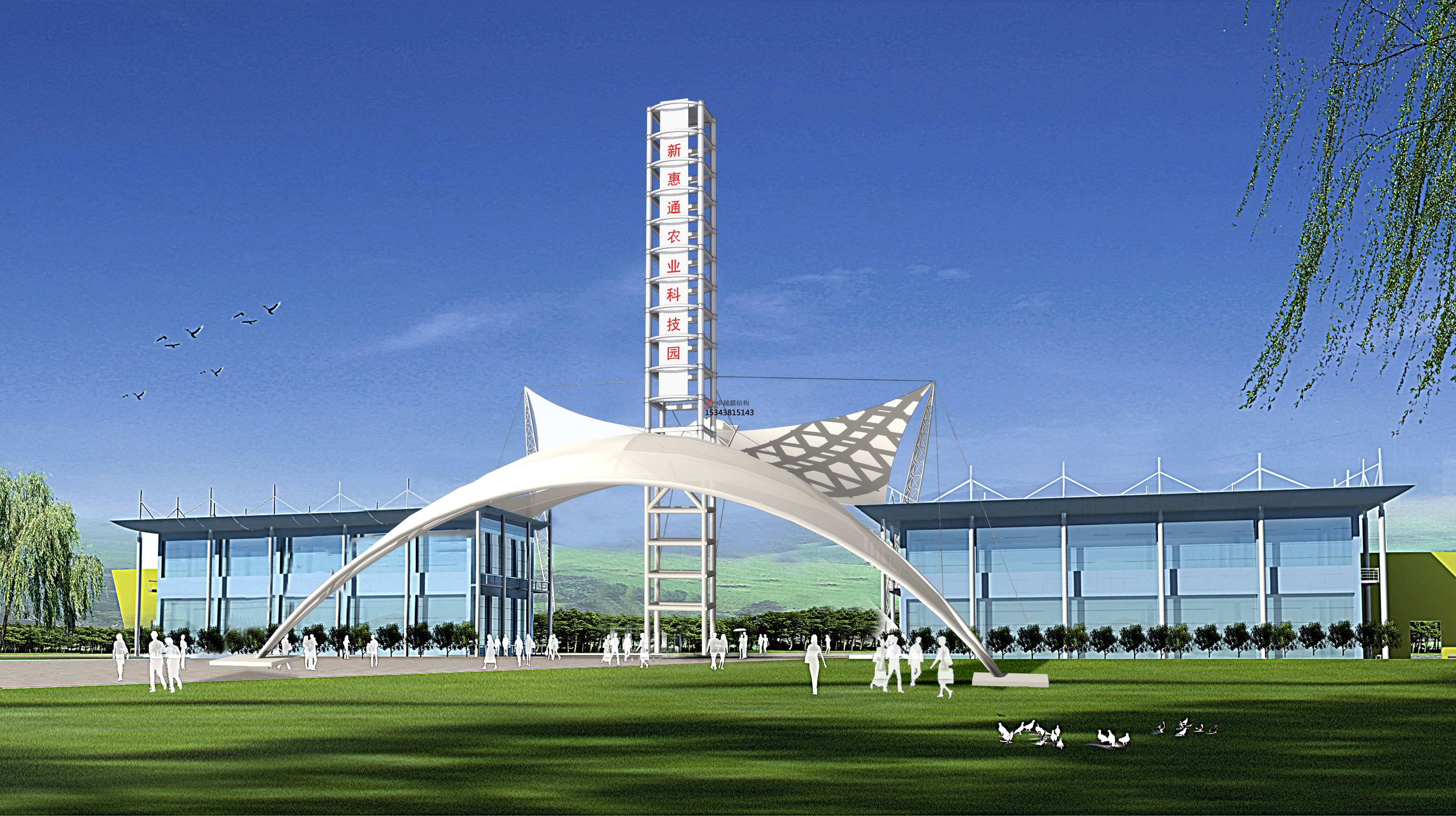 新安<font color='red'>膜結構景觀(guān)</font>【生產(chǎn)廠(chǎng)家】