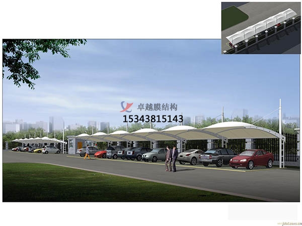 羅山<font color='red'>膜結構車(chē)棚</font>【生產(chǎn)設計】