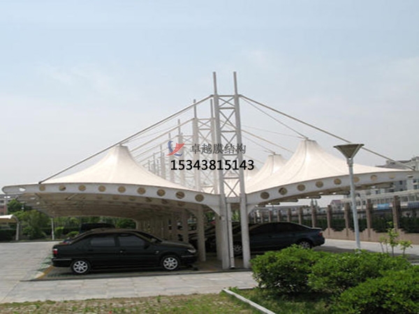 涇陽(yáng)膜結構停車(chē)棚【生產(chǎn)銷(xiāo)售】遮陽(yáng)棚雨棚