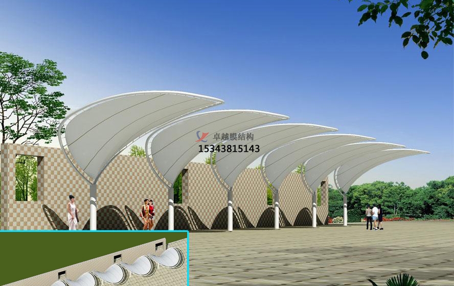中陽(yáng)膜結構景觀(guān)【張拉膜景觀(guān)】承包安裝<font color='red'>價(jià)格</font>