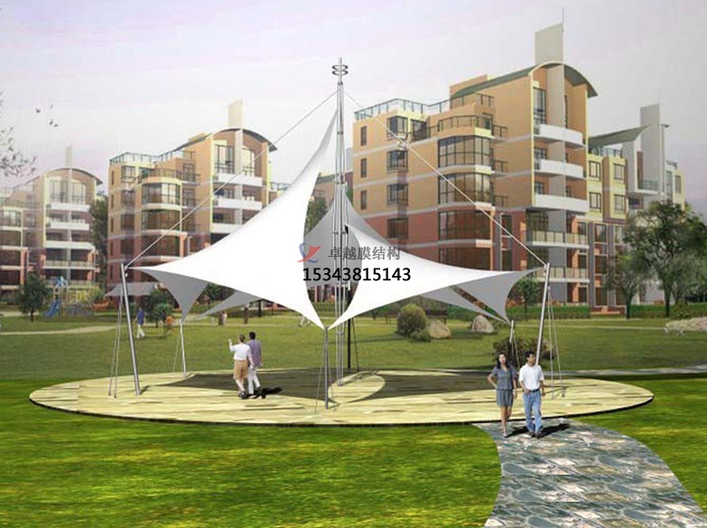 鄂州<font color='red'>膜結構景觀(guān)</font>【張拉膜景觀(guān)】不二之選
