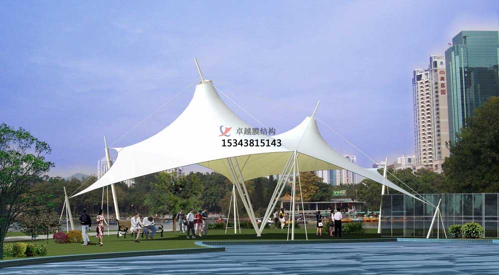 濮陽(yáng)膜結構<font color='red'>水上樂(lè )園</font>雨棚【膜結構施工】