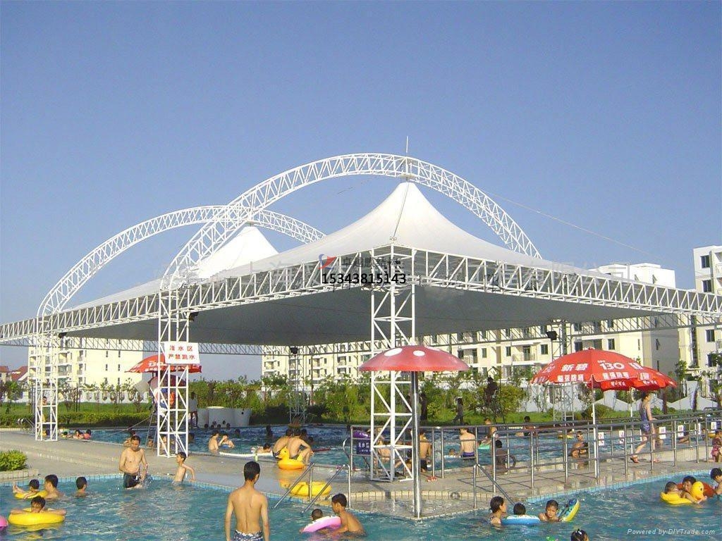 株洲膜結構游樂(lè )場(chǎng)/<font color='red'>水上樂(lè )園</font>/造浪池/游泳池/兒童樂(lè )園遮陽(yáng)棚廠(chǎng)家【膜結構施工】