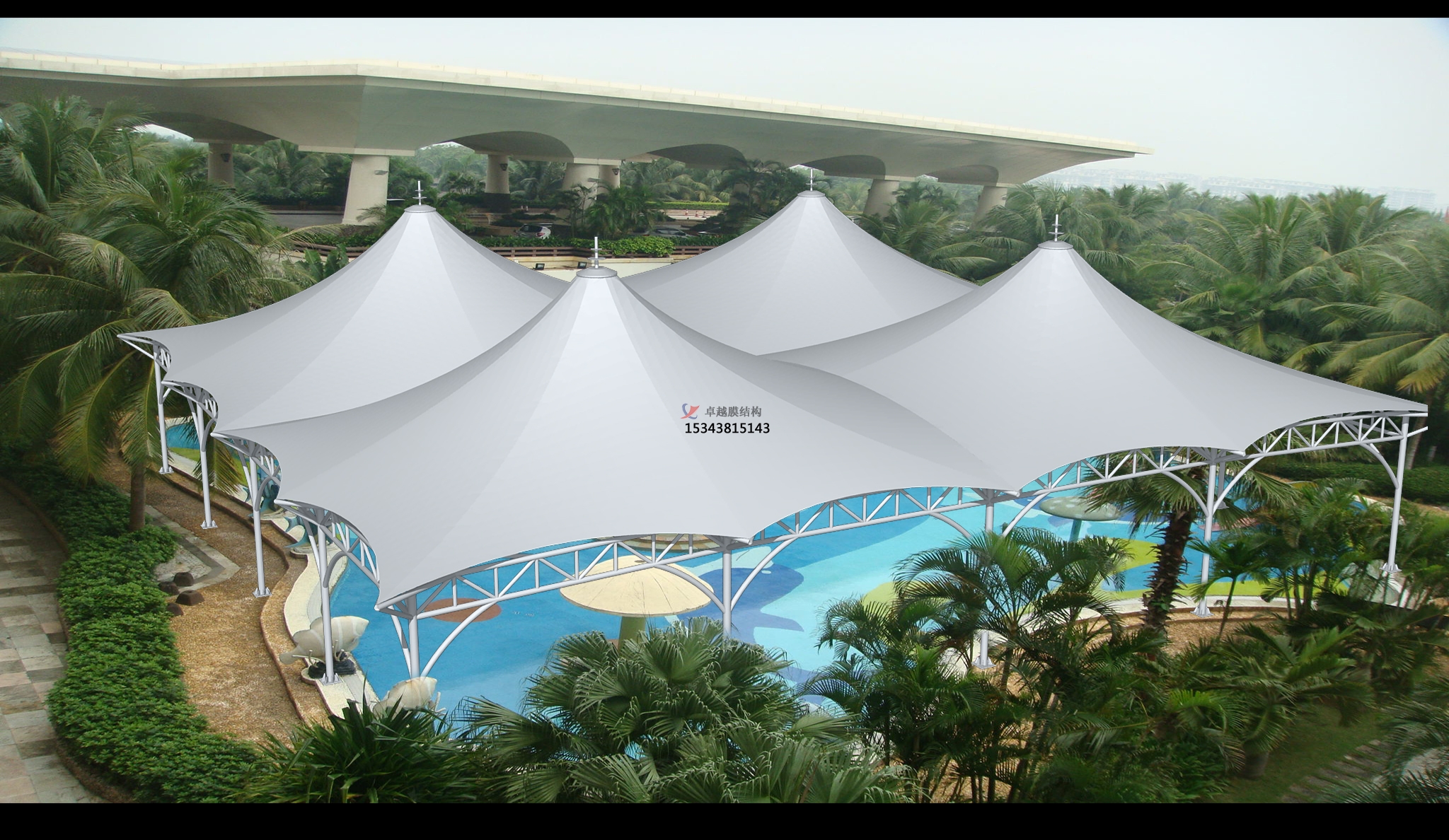 邵陽(yáng)膜結構游樂(lè )場(chǎng)/<font color='red'>水上樂(lè )園</font>/造浪池/游泳池/兒童樂(lè )園遮陽(yáng)棚廠(chǎng)家【膜結構施工】