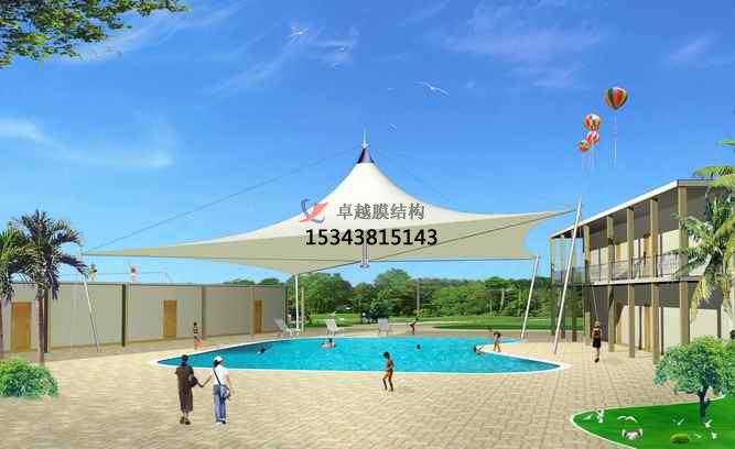 張掖膜結構游樂(lè )場(chǎng)/<font color='red'>水上樂(lè )園</font>/造浪池/游泳池/兒童樂(lè )園遮陽(yáng)棚廠(chǎng)家【膜結構設計】