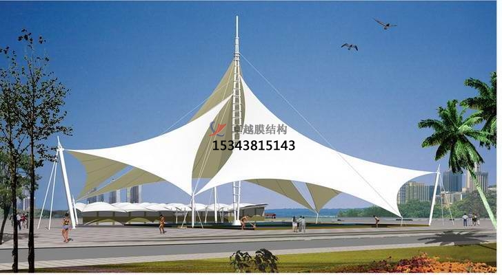 飛燕<font color='red'>膜結構景觀(guān)</font>效果圖——飛燕