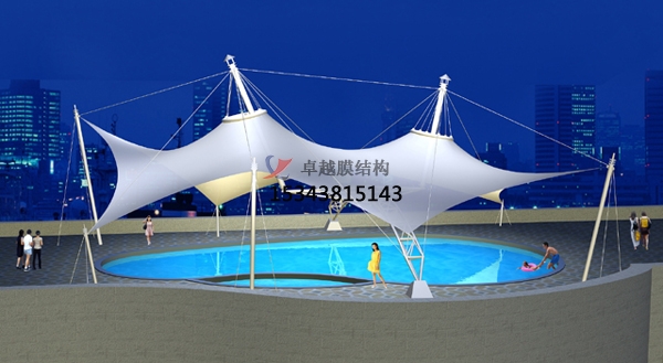阿克蘇膜結構游樂(lè )場(chǎng)/<font color='red'>水上樂(lè )園</font>/造浪池/游泳池/兒童樂(lè )園遮陽(yáng)棚廠(chǎng)家【膜結構設計】