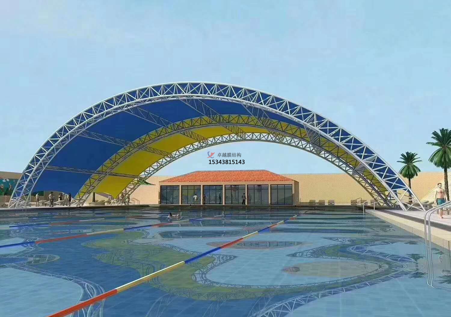 蕪湖膜結構游樂(lè )場(chǎng)/<font color='red'>水上樂(lè )園</font>/造浪池/游泳池/兒童樂(lè )園遮陽(yáng)棚廠(chǎng)家【膜結構設計】