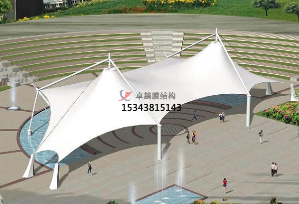 邢臺景觀(guān)膜結構遮陽(yáng)棚
