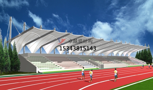 安陽(yáng)<font color='red'>膜結構看臺</font>效果圖