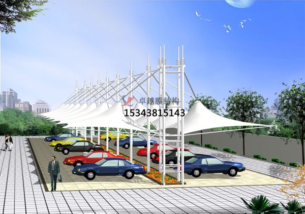 晉中<font color='red'>膜結構車(chē)棚</font>效果圖大全