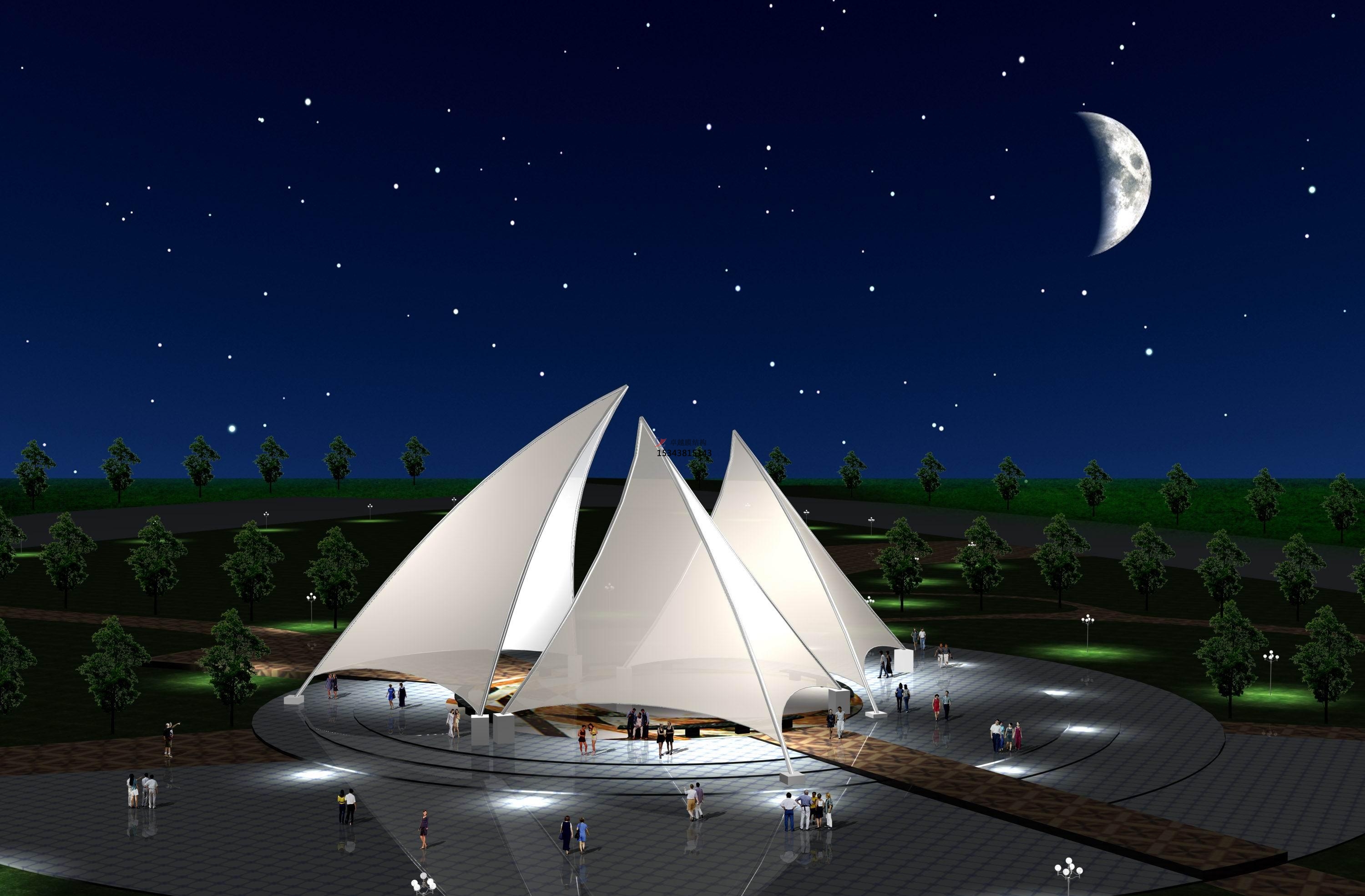 包頭<font color='red'>膜結構景觀(guān)</font>