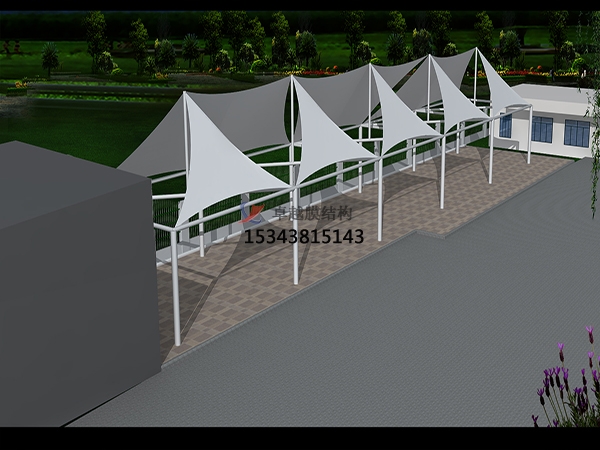 漢中<font color='red'>膜結構景觀(guān)</font>效果圖