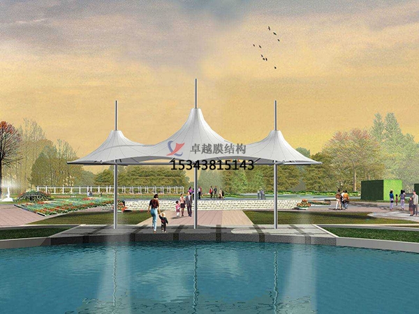 安康<font color='red'>膜結構景觀(guān)</font>效果圖