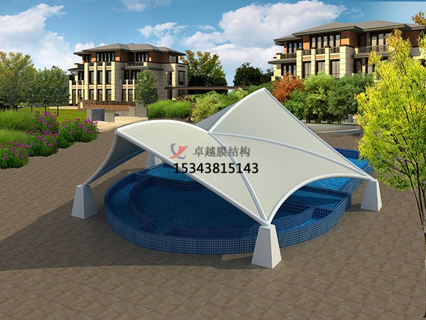 商洛<font color='red'>膜結構景觀(guān)</font>效果圖