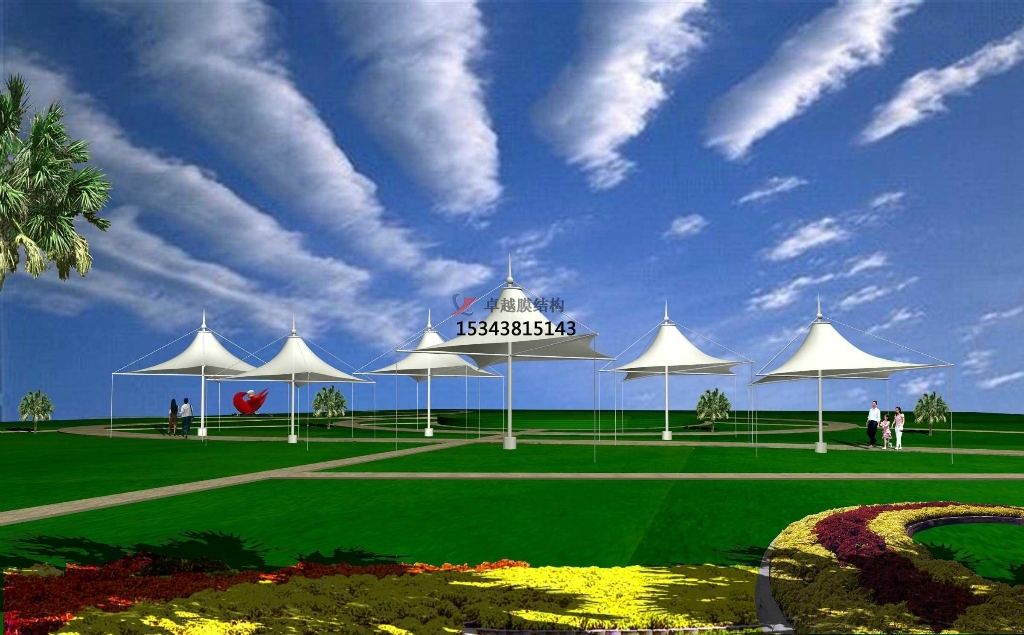 廣西<font color='red'>膜結構景觀(guān)</font>