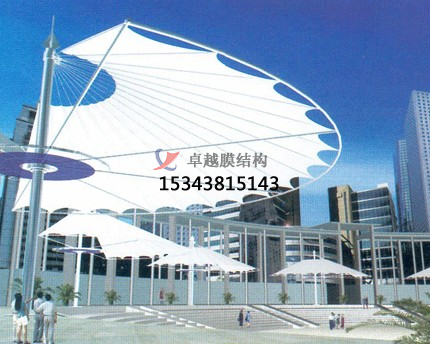 商業(yè)街膜結構材質一般可以用多久？