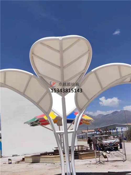 南陽(yáng)<font color='red'>膜結構景觀(guān)</font>拉膜案例