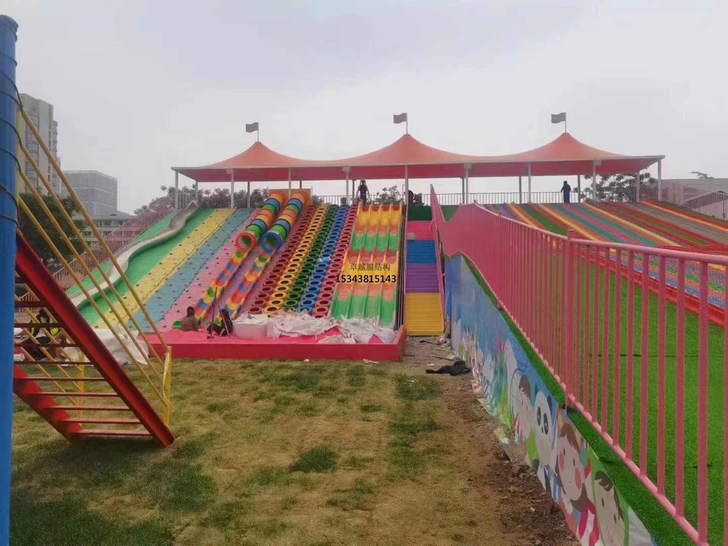 安陽(yáng)游樂設(shè)備彩色膜結(jié)構(gòu)