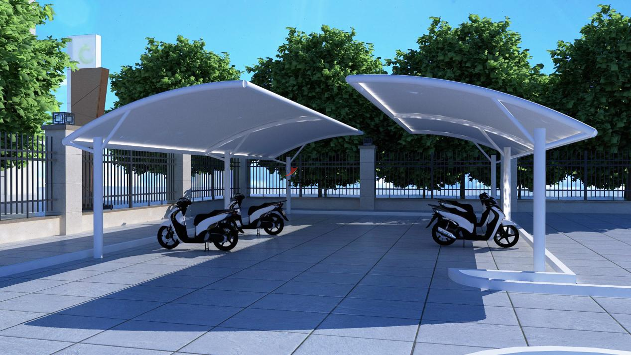 <font color='red'>膜結構車(chē)棚</font>廠(chǎng)家