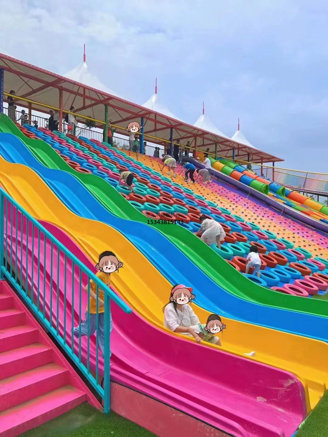 長(cháng)治滑世界橘紅色<font color='red'>張拉膜結構</font>生產(chǎn)