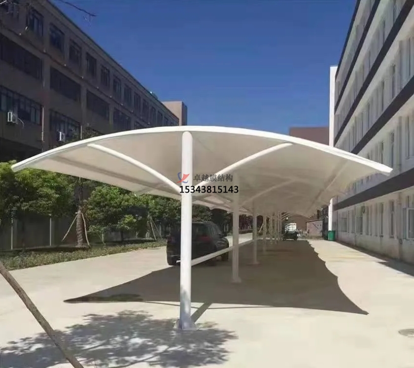 商丘<font color='red'>膜結構公司</font>商丘非機動(dòng)車(chē)棚【專(zhuān)業(yè)廠(chǎng)家】