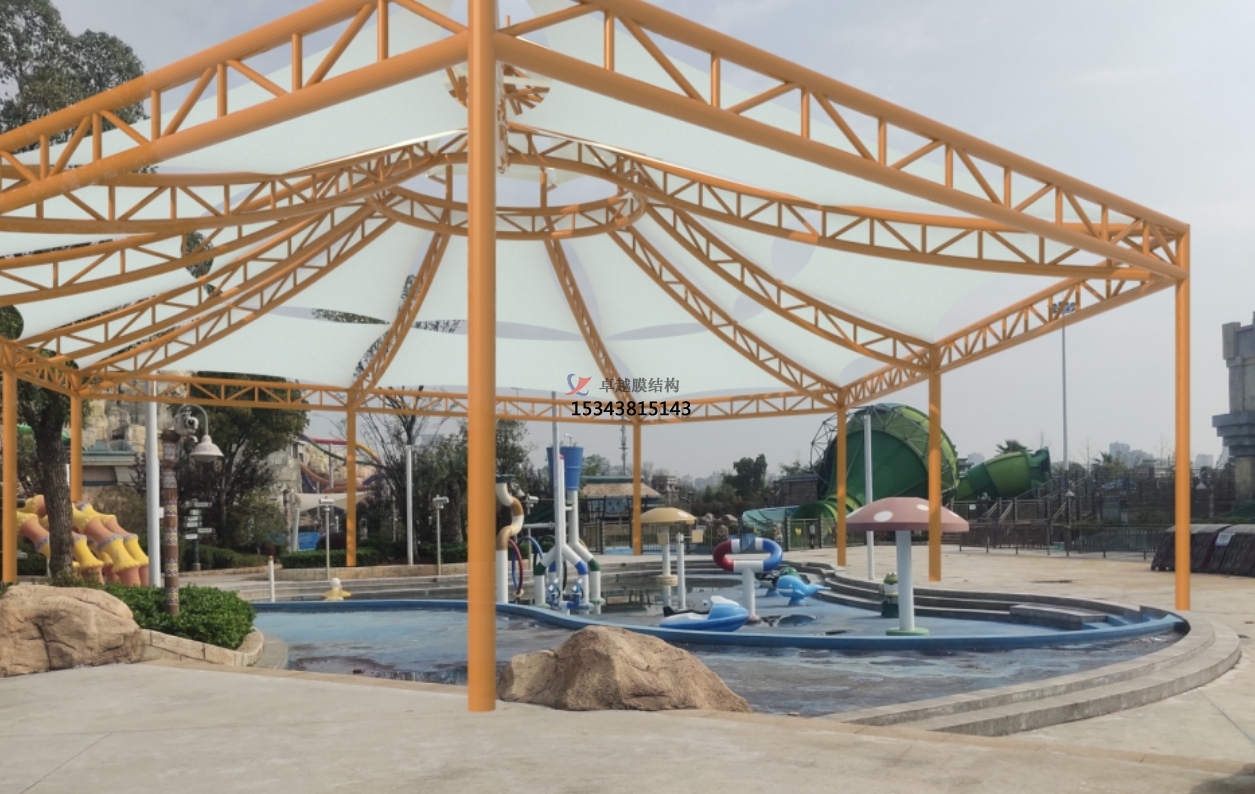酒泉游樂(lè )場(chǎng)膜結構遮陽(yáng)棚——酒泉<font color='red'>膜結構公司</font>專(zhuān)業(yè)廠(chǎng)家