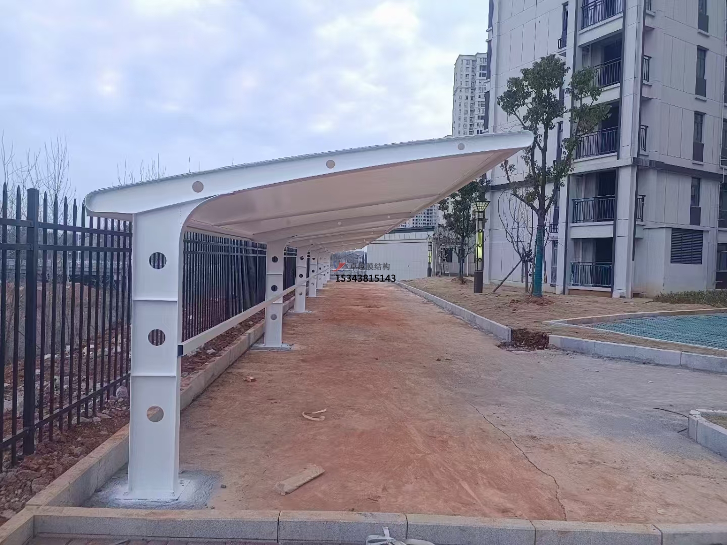 臨夏7字型<font color='red'>膜結構車(chē)棚</font>——臨夏膜結構公司專(zhuān)業(yè)廠(chǎng)家