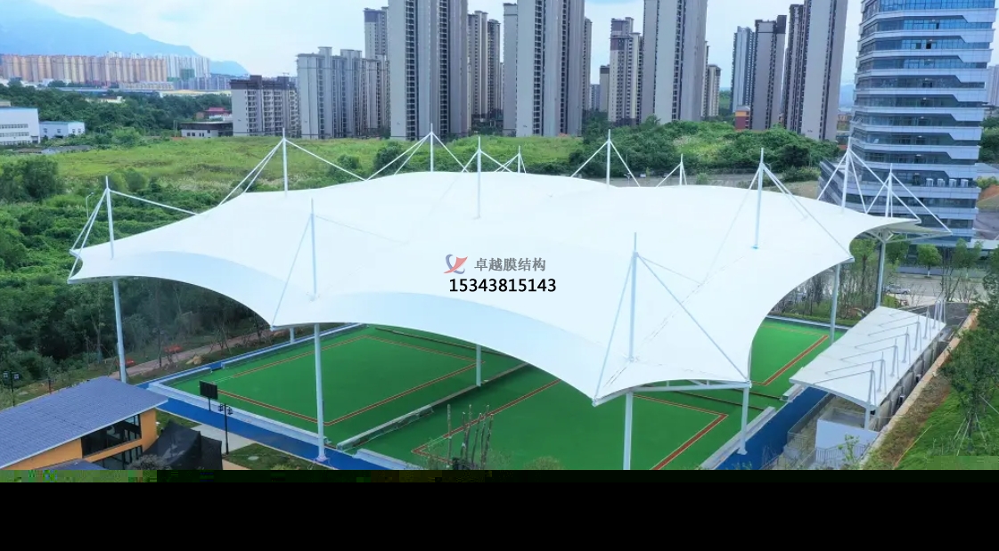 麗江門(mén)球場(chǎng)膜結構罩棚——麗江膜結構公司專(zhuān)業(yè)廠(chǎng)家