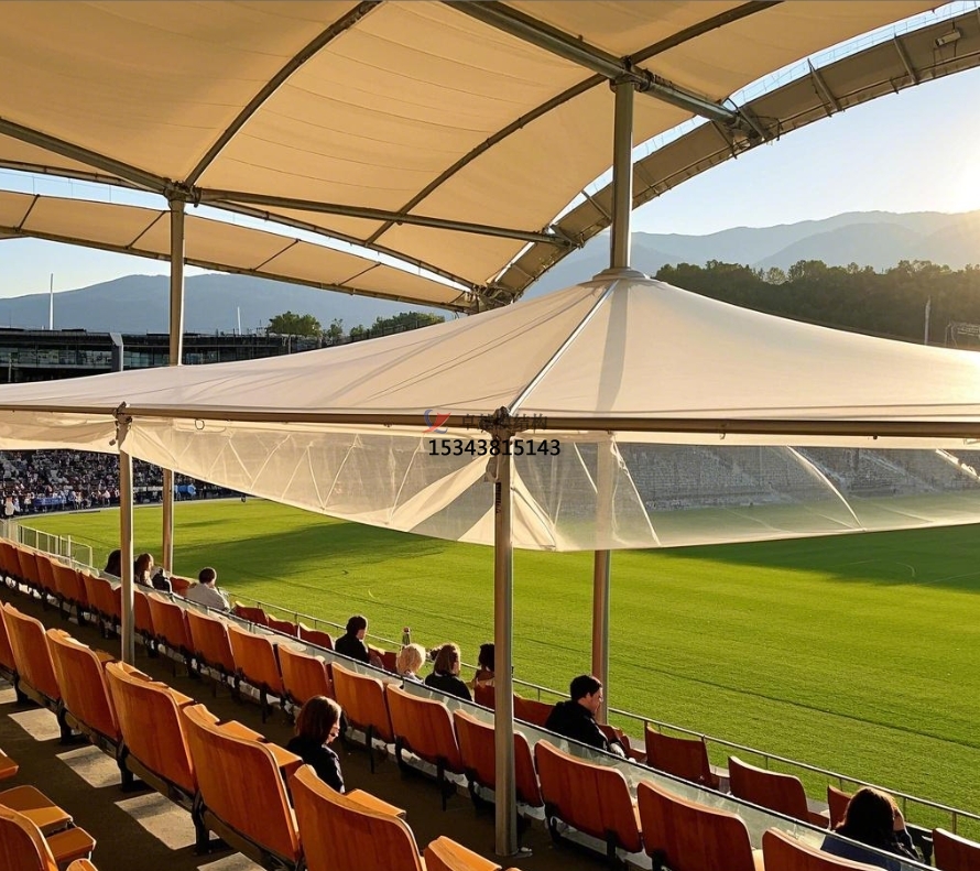 烏蘭察布<font color='red'>膜結構公司</font>【體育看臺】烏蘭察布膜結構廠(chǎng)家