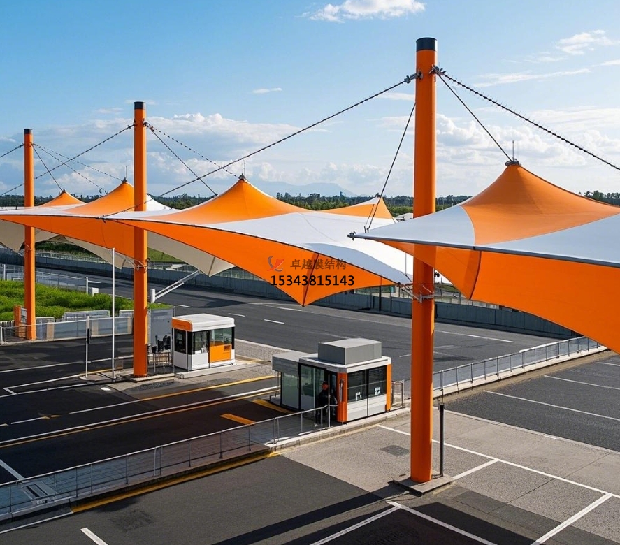 鄂爾多斯膜結構公司【收費站膜結構】鄂爾多斯膜結構廠(chǎng)家