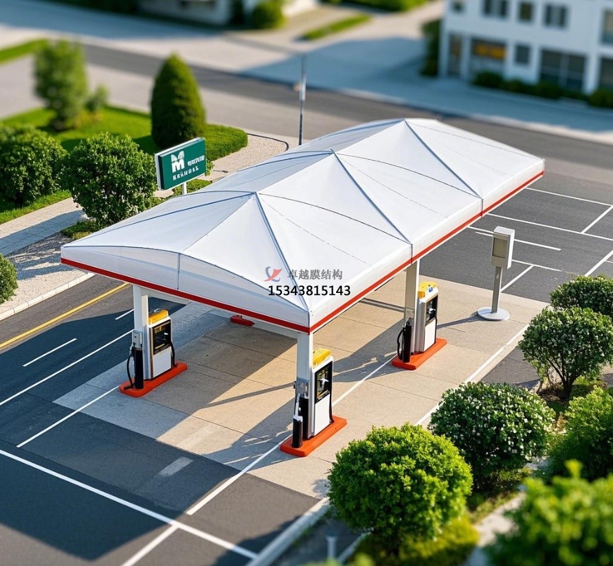 蚌埠<font color='red'>膜結構公司</font>【加油站膜結構罩棚】蚌埠膜結構廠(chǎng)家