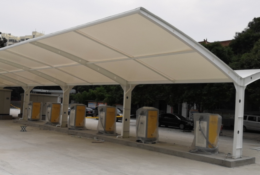 充電樁車(chē)棚