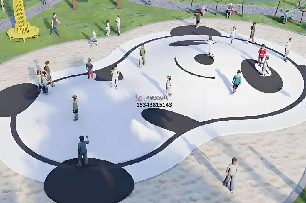 巢湖<font color='red'>膜結構公司</font>【蹦蹦云膜結構】巢湖膜結構廠(chǎng)家