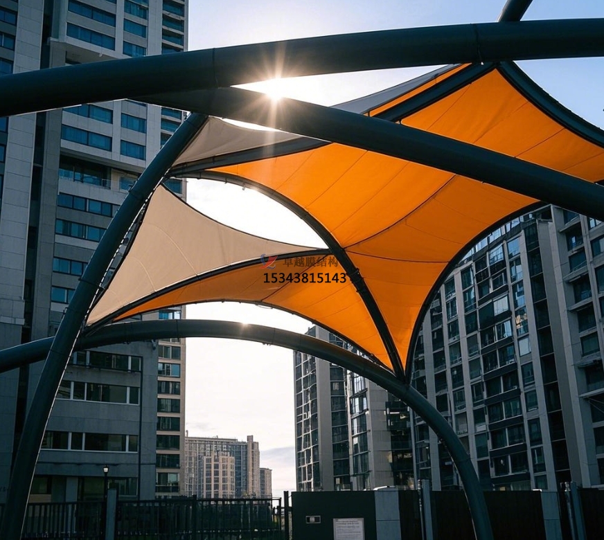 黃山<font color='red'>膜結構公司</font>【大門(mén)膜結構】黃山膜結構廠(chǎng)家