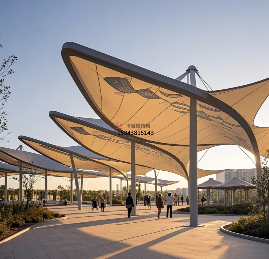 寧德<font color='red'>膜結構公司</font>【景觀(guān)膜結構】寧德膜結構廠(chǎng)家