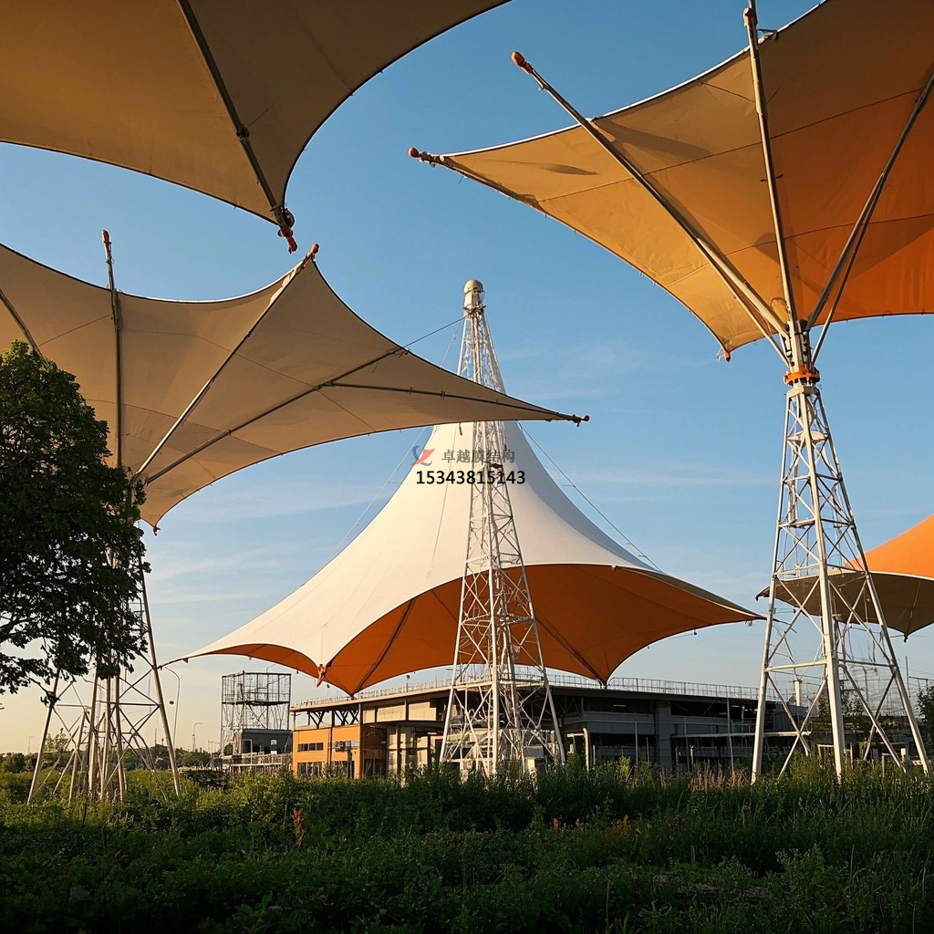 塔城<font color='red'>膜結構公司</font>【骨架式膜結構】塔城膜結構廠(chǎng)家