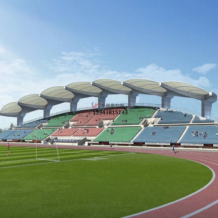 遼陽(yáng)膜結構公司【足球場(chǎng)看臺遮陽(yáng)棚】遼陽(yáng)<font color='red'>膜結構廠(chǎng)家</font>