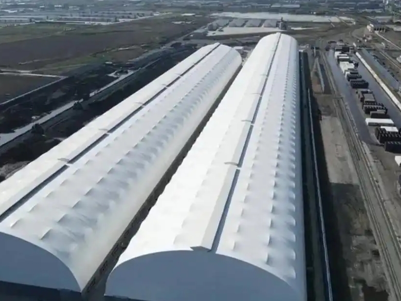 膜結構煤棚圖片