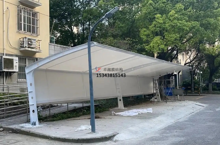 自行車(chē)棚膜結構