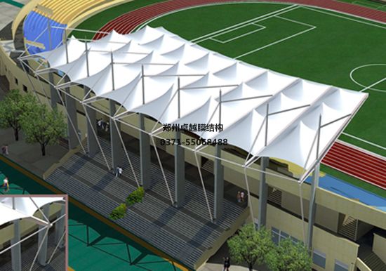 臨汾地下入口膜結構/膜結構頂棚/地下出入口膜結構罩棚