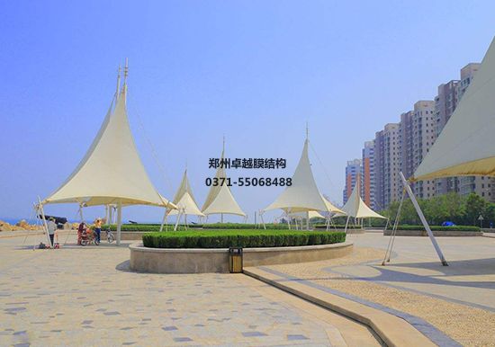 膜結構地下車(chē)庫入口