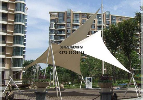 膜結構停車(chē)棚