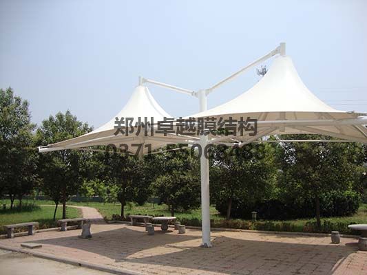 膜結構自行車(chē)棚