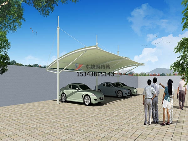 德令哈<font color='red'>膜結構公司</font>【索膜結構停車(chē)棚】德令哈膜結構廠(chǎng)家