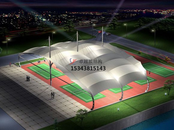 寧夏膜結構公司【索膜結構羽球場(chǎng)】寧夏<font color='red'>膜結構廠(chǎng)家</font>